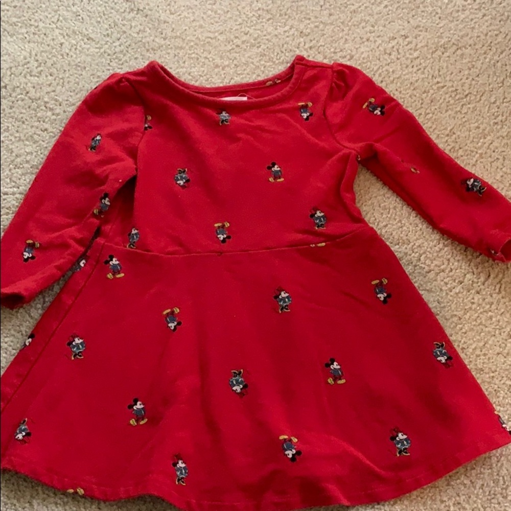 Toddler Girls Mickey Mouse Dress